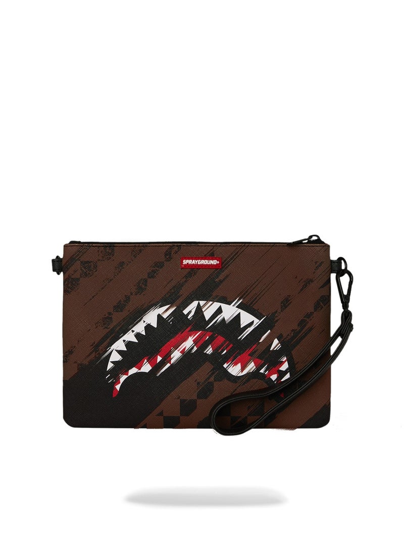 SPRAYGROUND SMEARED GRUNGE CROSSOVER CLUTCH - Image 3