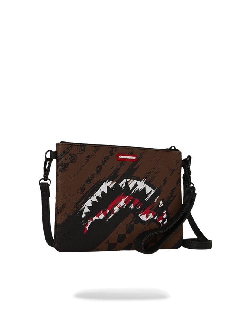SPRAYGROUND SMEARED GRUNGE CROSSOVER CLUTCH - Image 2