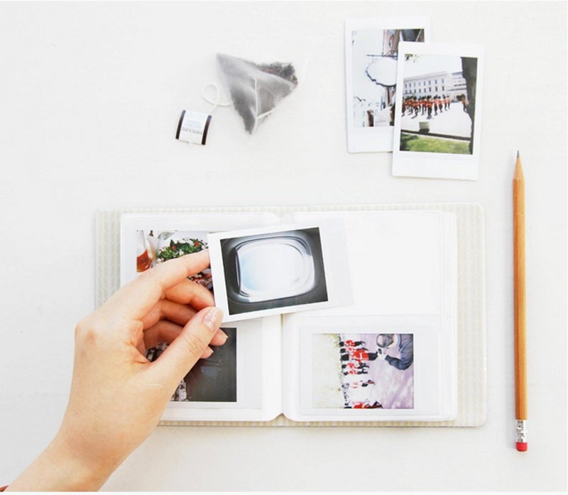 CaiulBasic Plastic Photo Album (2.5 x 0.3 x 2.5 cm, Blue) - Image 2