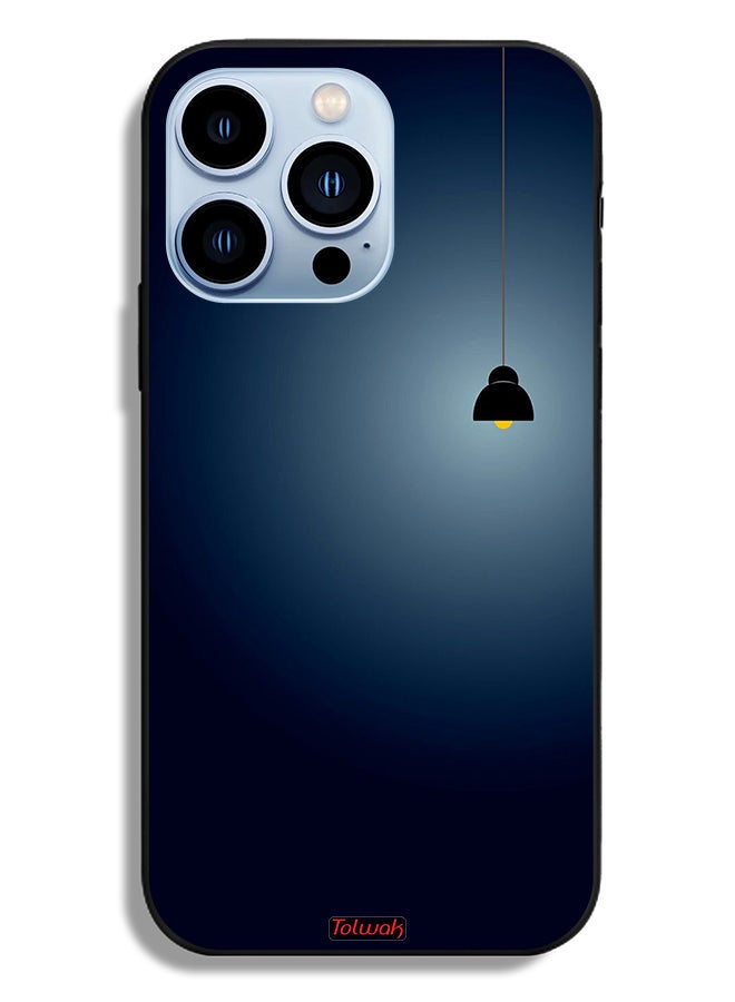 Tolwak Apple iPhone 13 Pro Protective Case Hanging Light Art - Image 2
