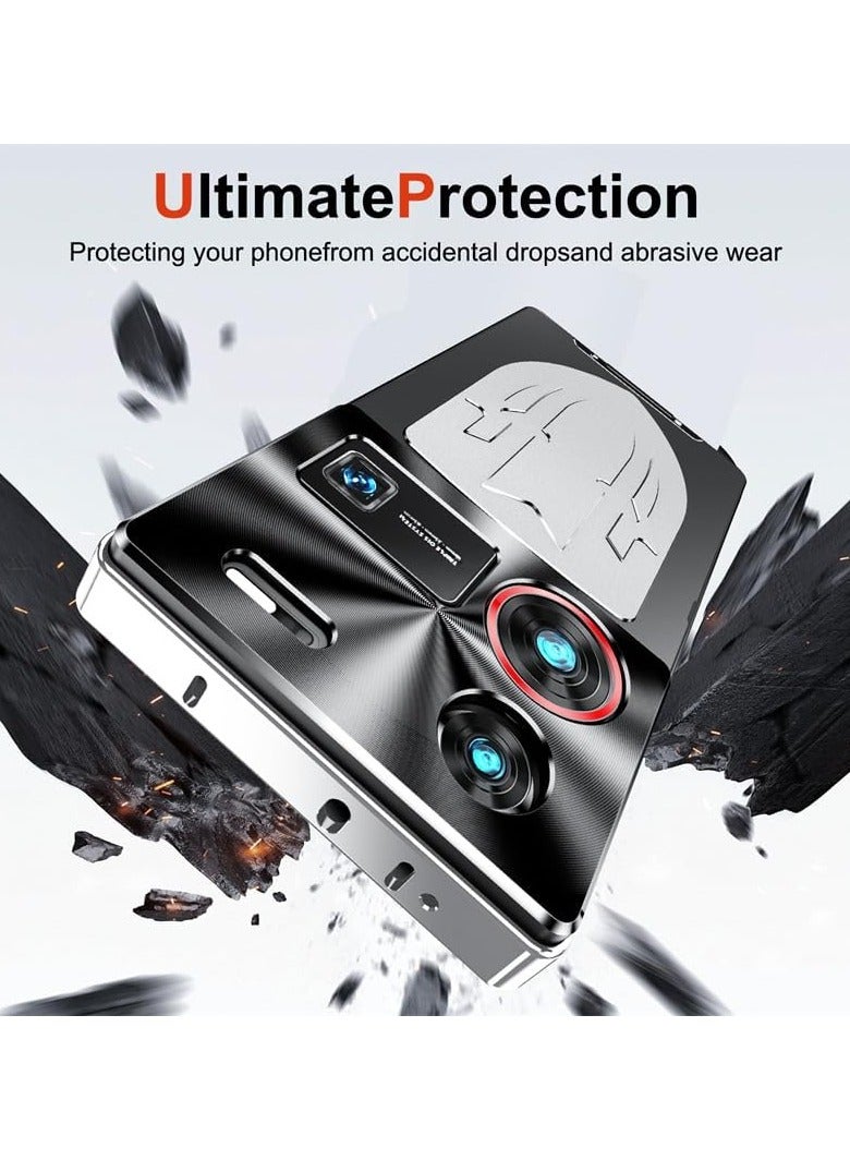 عام غلاف متوافق مع زي تي إي نوبيا زد 60 الترا 5 جرام ، لوحة خلفية معدنية متجمدة لتبديد الحرارة ، غلاف حماية من السقوط لنوبيا زد 60 الترا - Image 2