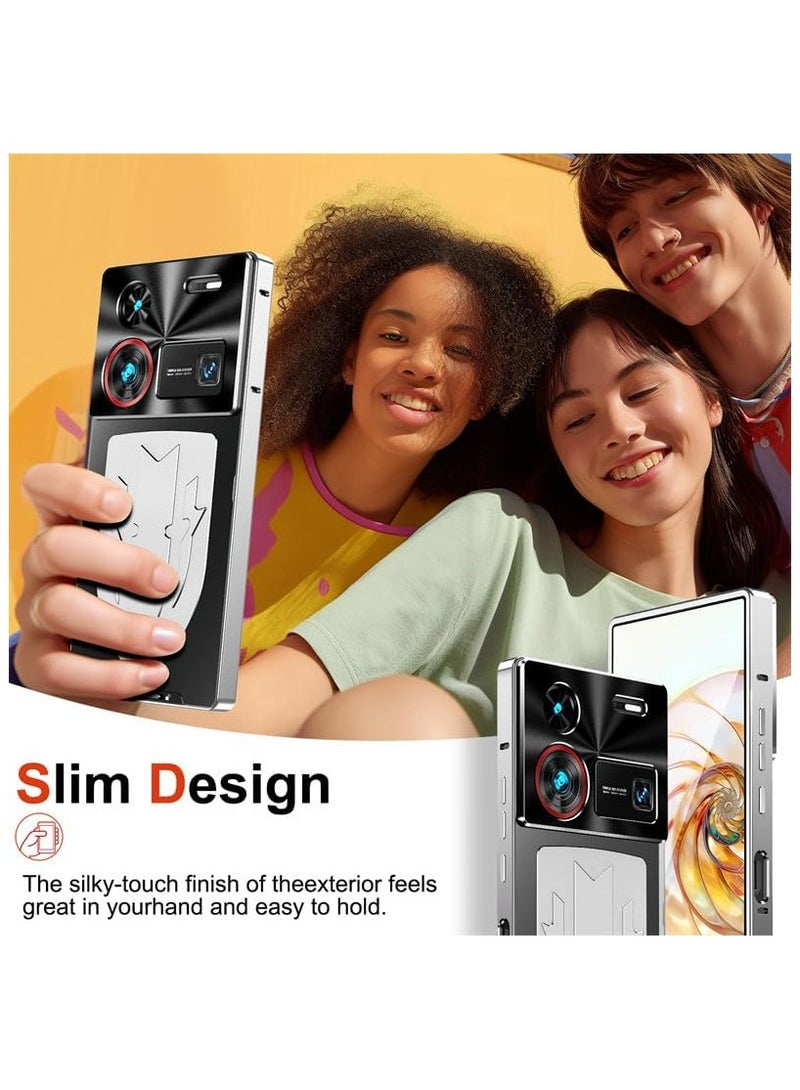 عام غلاف متوافق مع زي تي إي نوبيا زد 60 الترا 5 جرام ، لوحة خلفية معدنية متجمدة لتبديد الحرارة ، غلاف حماية من السقوط لنوبيا زد 60 الترا - Image 5