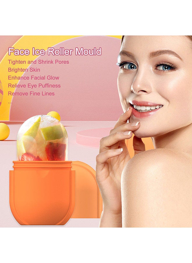 Generic - Facial Ice Roller Mold Holder for Face Eyes Reusable Face Ice Roller Mould Tighten and Shrink Pores Brighten Skin Eye Puffiness Treatment - Image 1