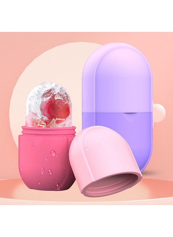 Generic - Facial Ice Roller Mold Holder for Face Eyes Reusable Face Ice Roller Mould Tighten and Shrink Pores Brighten Skin Eye Puffiness Treatment - Image 1