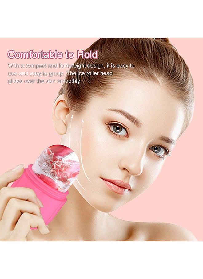 Generic - Facial Ice Roller Mold Holder for Face Eyes Reusable Face Ice Roller Mould Tighten and Shrink Pores Brighten Skin Eye Puffiness Treatment - Image 1