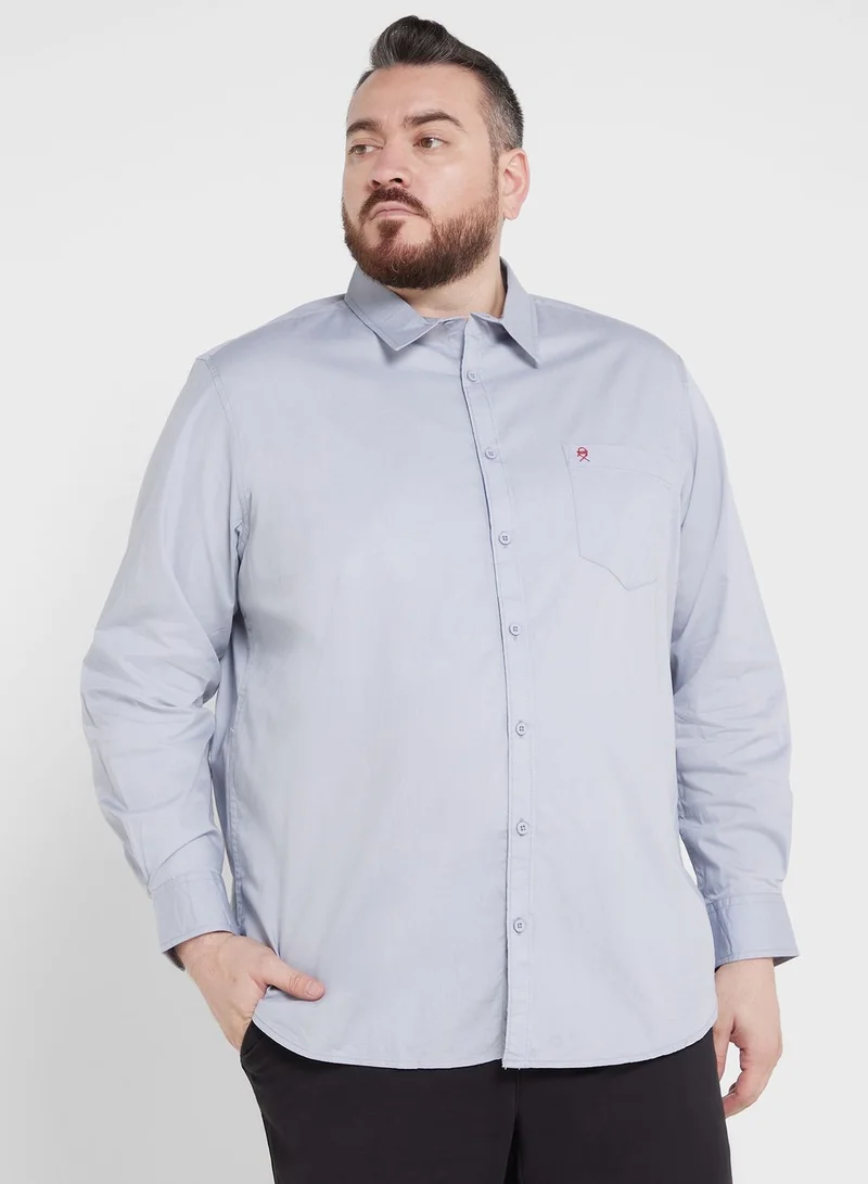 توماس سكوت Thomas Scott Plus Size Cotton Casual Shirt