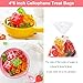 Aegero Cello Cellophane Treat Bags 200 Pcs 4x6 Inches Clear Cellophane Bags with 200 Twist Ties for Gift WrappingPackaging CandiesDessertBakeryParty Favors - Image 4