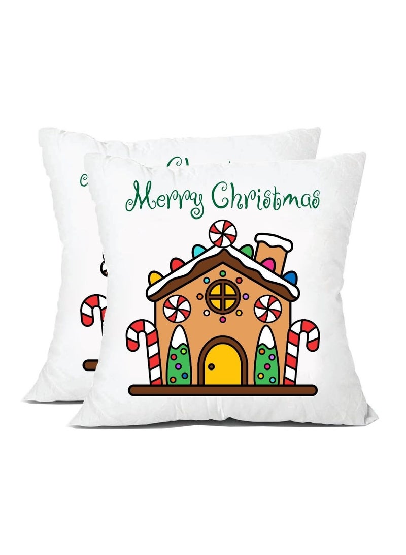 PRINTSHOP4ME Christmas Pillow-Soft Decorative Throw Pillow With Designs Great For Living Room,Bedroom,Couch Or Sofa,Perfect Holiday Decor For Winter Look,Home Decoration Decor - Image 2