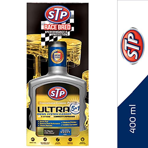 STP Ultra 5 in 1 Diesel System Cleaner 400 ML (Advanced Formula with STP Wearguard) : Pack of 2 - Image 2