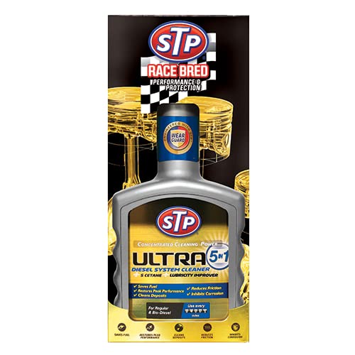 STP Ultra 5 in 1 Diesel System Cleaner 400 ML (Advanced Formula with STP Wearguard) : Pack of 2 - Image 3
