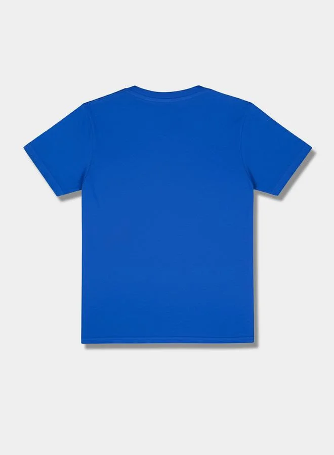 Looney Tunes Graphic Print Round Neck Fashion T-shirt