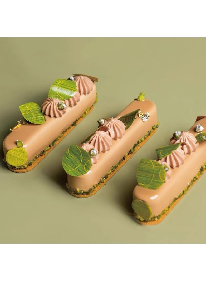 3D Ellipse Silicone Molds Baking Mold for Mousse Cake, Silicone Mold for Baking Cakes, French Dessert Mold for Pastry Chocolate,Jelly(6-Cavity) - Image 4