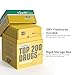 SwiftPass Top 200 Drugs Flashcards for Medical Pharmacology Nursing Students Pharmacology Flash Cards for Test Prep - Image 2