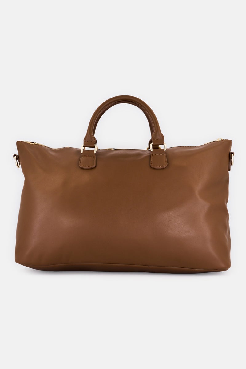 Cavalli Class Women Brand Logo Tote Bag, Multicolor - Image 4