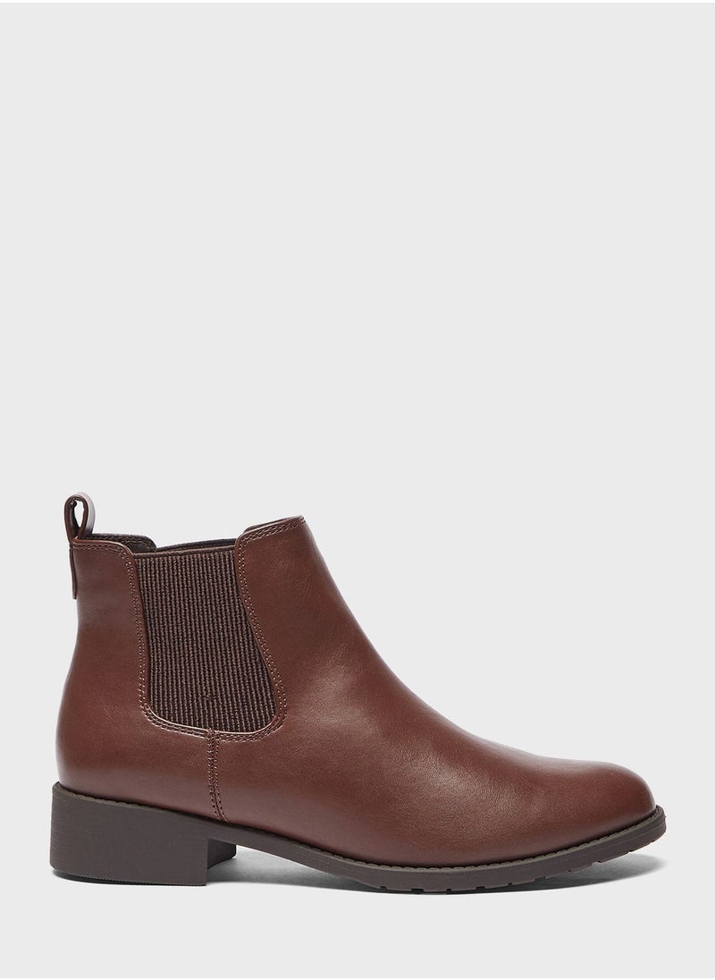Celeste - Low Heel Ankle Boots - Image 1