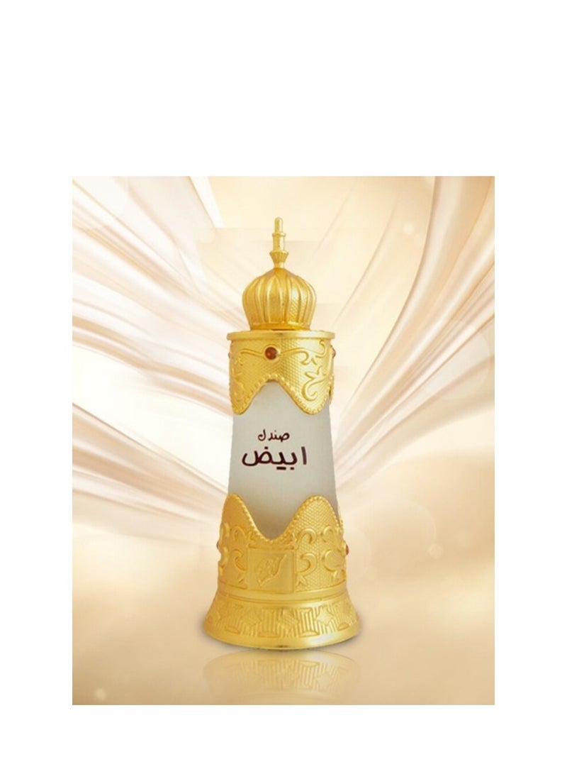 Afnan Sandal Abiyad cpo perfume oil 20mL - Image 3