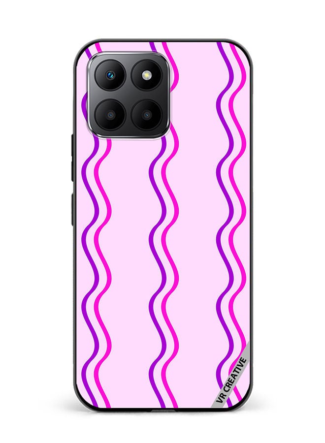 VR CREATIVE Protective Case Cover For Honor 70 Lite Strips Design Multicolour - Image 1