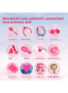 Generic Wonderful Lovely Princess Le Mei Meng Ke Doll Lovely Meng Ke Doll Girl Doll Surprise Mirror Box Blind Box-Color:Dream Dressing Backpack  - Image 3