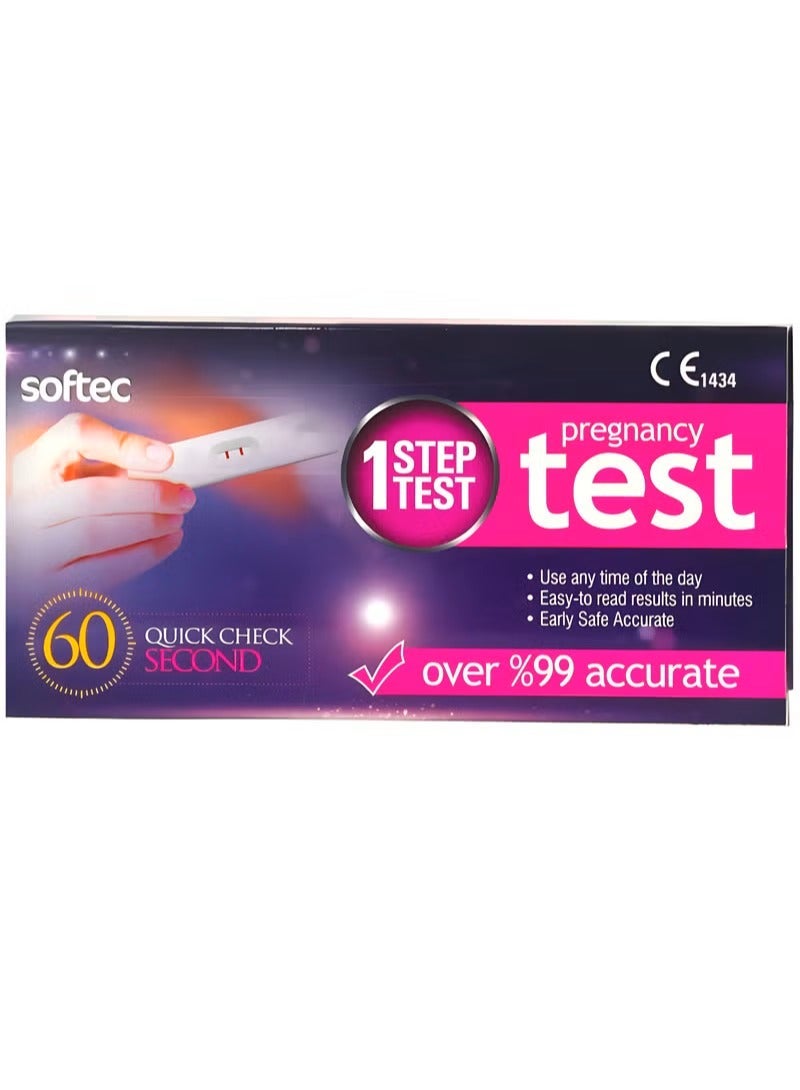 softec اختبار الحمل المنزلي سوفتك ألترا المبكر 1 قطعة - Image 1