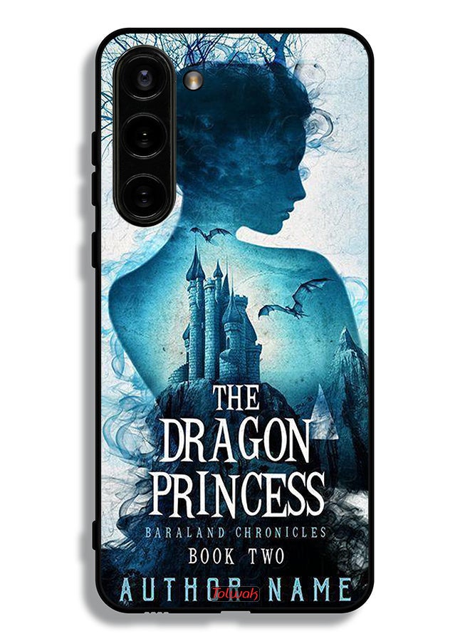 Tolwak Samsung Galaxy S23 Plus 5G Protective Case Cover The Dragon Princess - Image 3