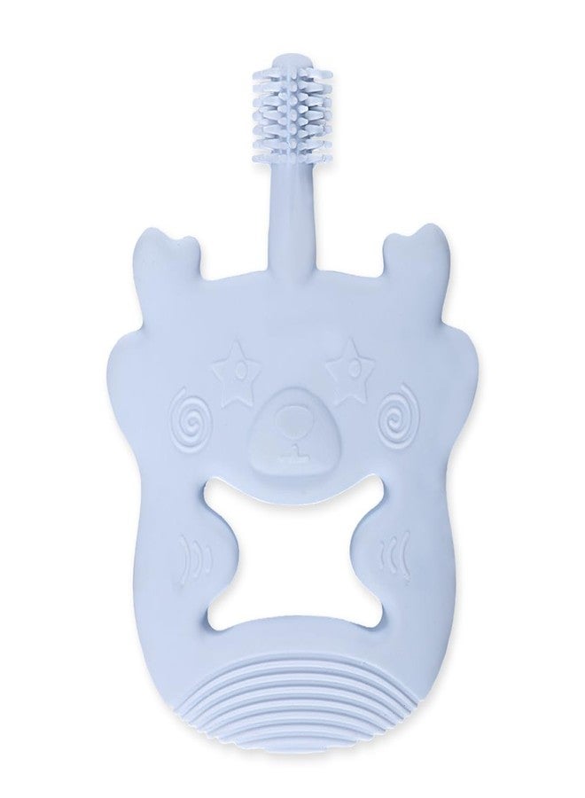 Infantso Soft Silicone Teether for Baby Teething, Bear Teether Toy for 0-12 Months, BPA Free Silicone Soothing Baby Teether | BPA Free, Food Grade Soft & Safe Gum Relief Toy - Image 1