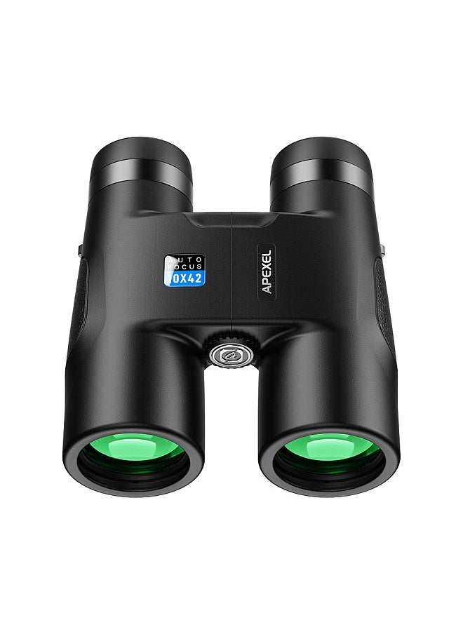 APEXEL - Portable Handheld Auto-Focus Binoculars 10X 42mm Objective Lens Binoculars Eye Distance Adjustable Telescopes Suitable for Ball Game Field Animal Competition Observation for Adults Kids - Image 1