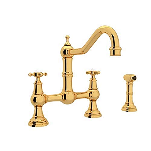 ROHL U.4755X-EG-2 Kitchen FAUCETS, English Gold - Image 1