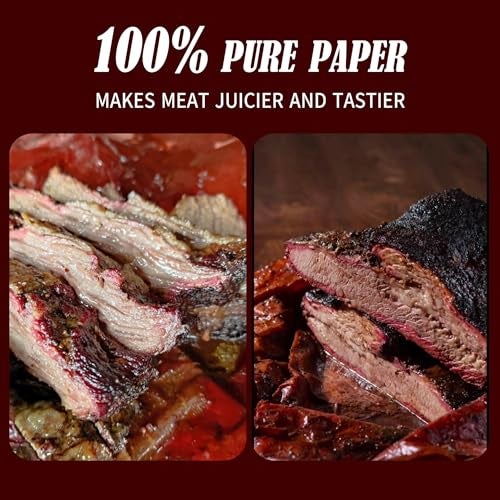 Tikxlafe Pink Butcher Paper Roll for Smoking Meat - 18 inch x 50 Feet - Food Grade BBQ Paper - Unbleached, Unwaxed, Uncoated - Image 5