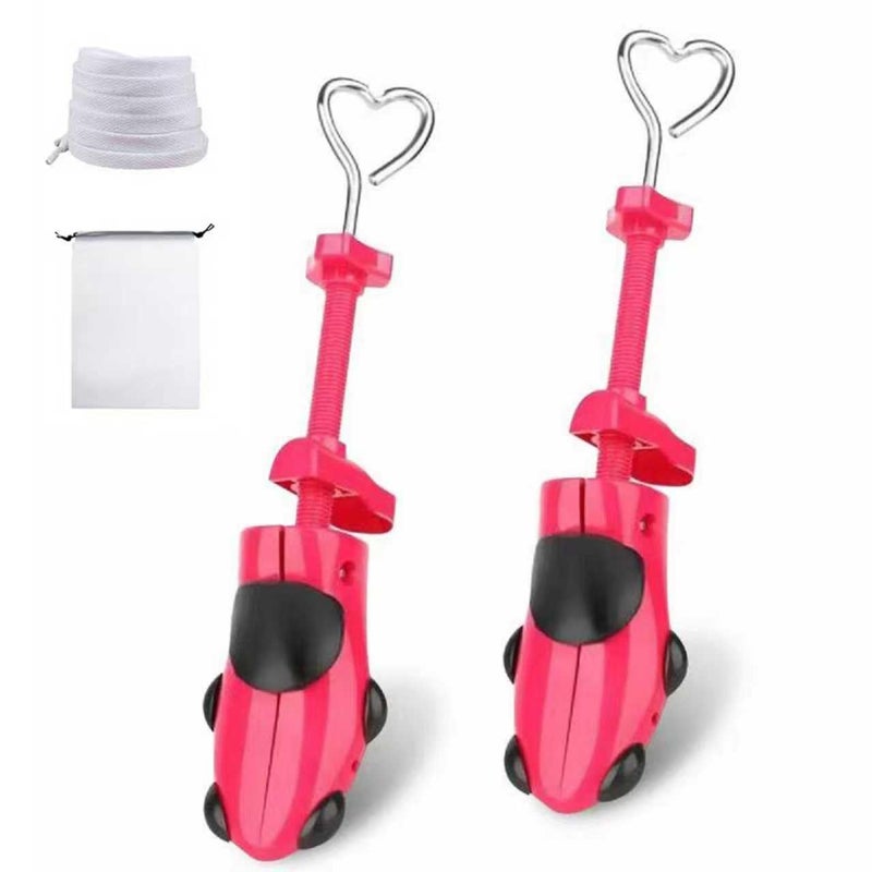 XYH Shoe Stretcher Comes with Dust-Proof Bag, Pair of Plastic Shoe Stretcher,4 Way Ajustable.
