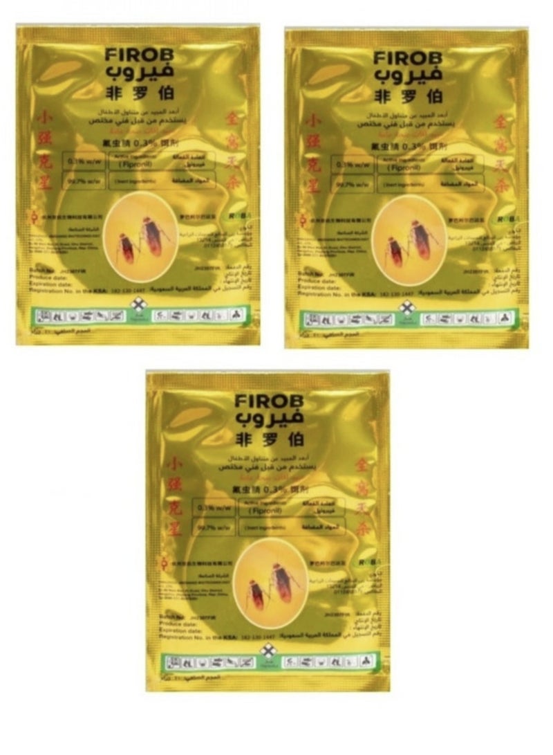 Cockroach Control Insecticide Powder 10g 3pcs
