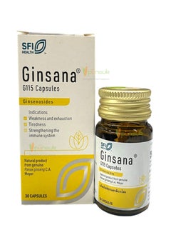 Ginsana 100 Mg G115 Capsules 30's