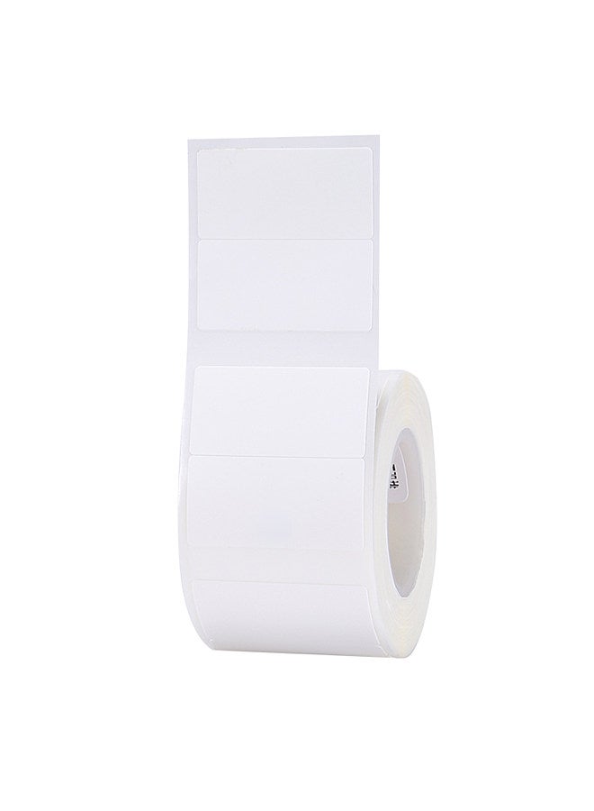NIIMBOT White Blank Thermal Printing Paper Roll for B21 Label Printer Barcode Price Size Name Label Paper Waterproof Oil-Proof Tear Resistant 30*15mm 460sheets/roll for B3S/B11 Thermal Printer - Image 1