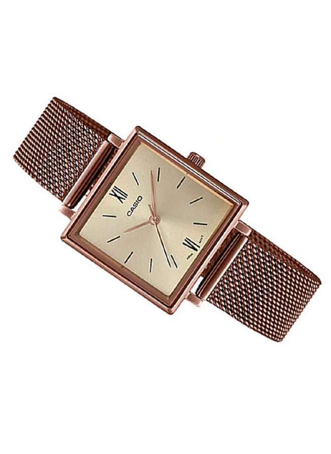 CASIO - Stainless Steel Analog Wrist Watch LTP-E155MR-9BDF - Image 1