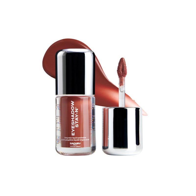 Sacheu Liquid Eyeshadow STAY-N Longwear Eye Makeup â€” Buildable Highly Pigmented & Blendable Eye Shadow Cream in Matte & Shimmer Finishes, Sp-ICE - Image 1