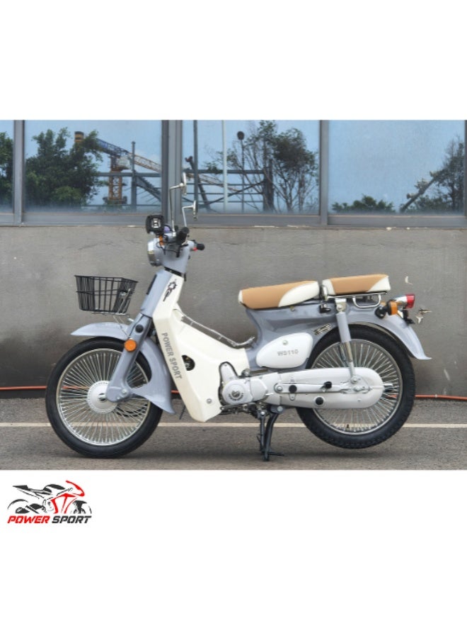 Power Sport Classic Motorcycle Similar to Honda 110 - WS110 - Image 5