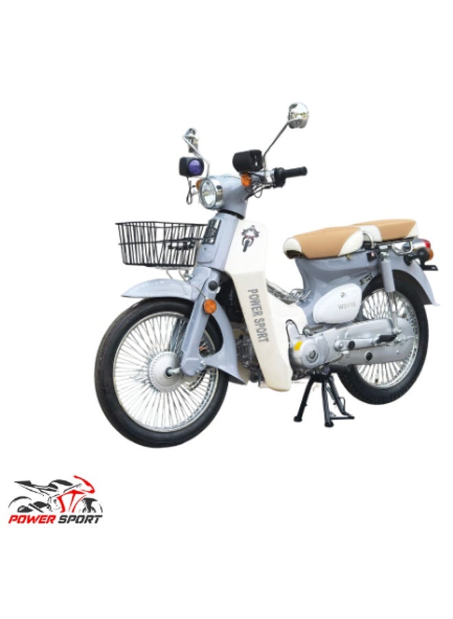 Power Sport Classic Motorcycle Similar to Honda 110 - WS110 - Image 1