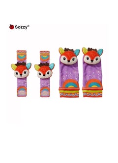 Generic Sozzy Wrist Rattle and Booties Set  - Image 1