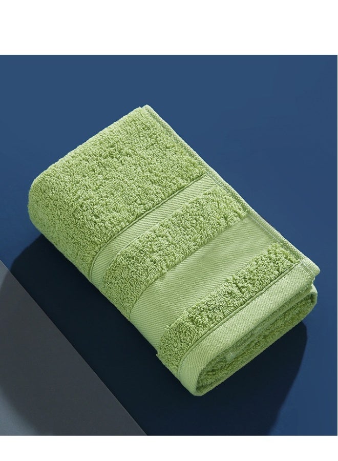 Beauenty Cotton increased 90*180 men's and women's bath towel absorbent cotton green bath towel.