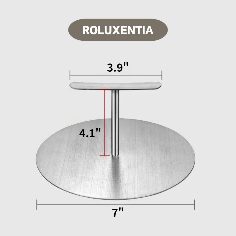 ROLUXENTIA صانع ضغط التورتيلا البسيط ROLUXENTIA - ضغط ستيك من الفولاذ المقاوم للصدأ مقاس 7 بوصات، ضغط فطر، صانع عجين متعدد الوظائف، صانع كيساديلا، صانع روتي لصنع التورتيلا من الدقيق، الذرة، والتورتيلا الخالية من الجلوتين - Image 2