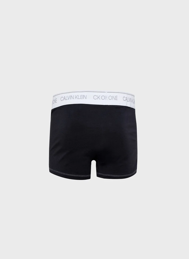 CALVIN KLEIN Logo Band Trunks