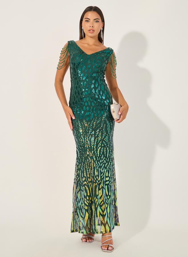 Styli Sequin Embellished Dress  - Image 1