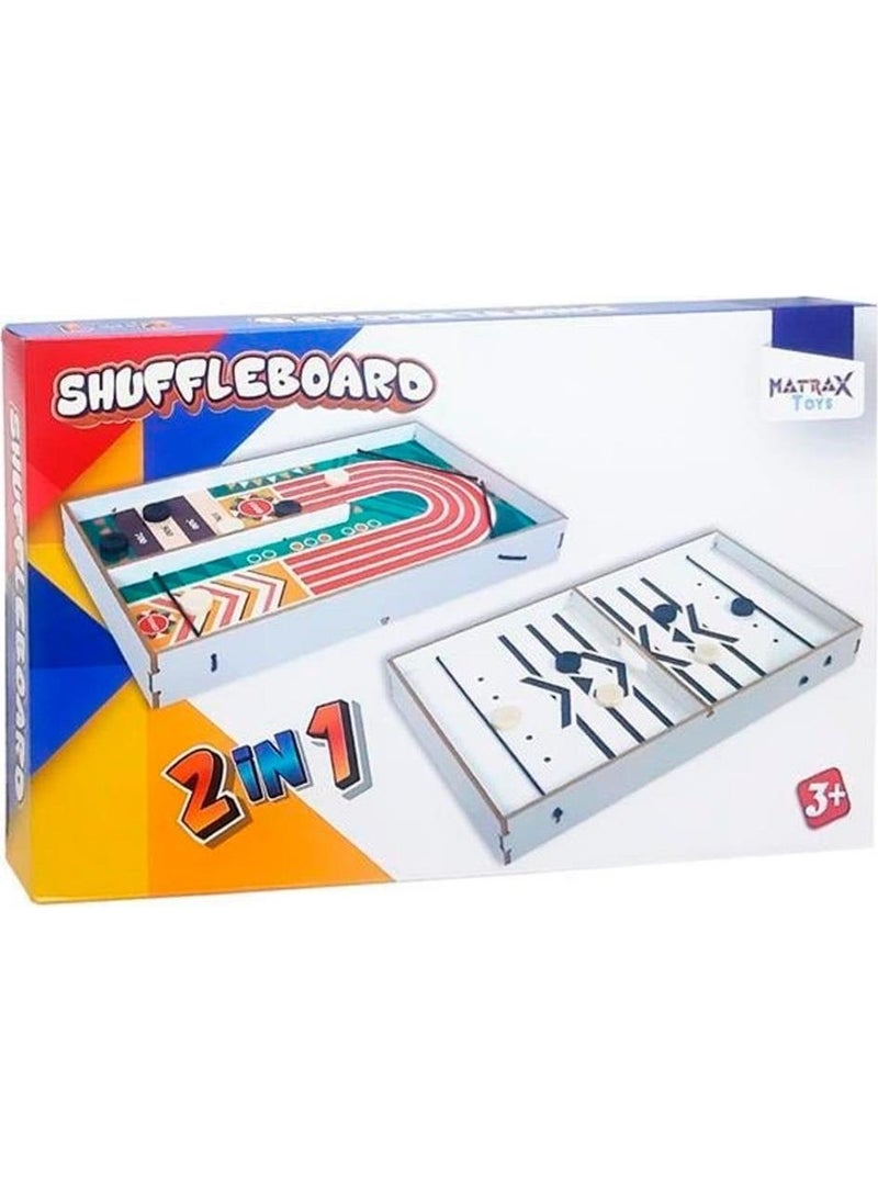 Matrax ألعاب 416 شافل بورد 2 في 1  - Image 2
