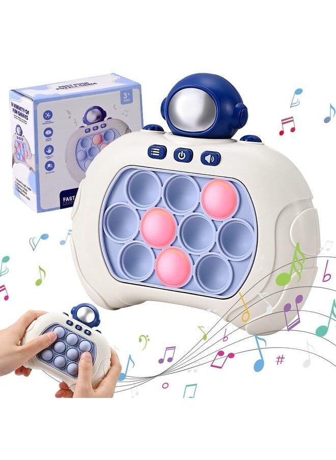 null - Towwoo Quick Push Game, Pop It Fidget Electronic Sensor Game, Silicone Toy for Boys Girls, Puzzle Pop Bubble Game Machine Gift for Children and Adults (F) - Image 1