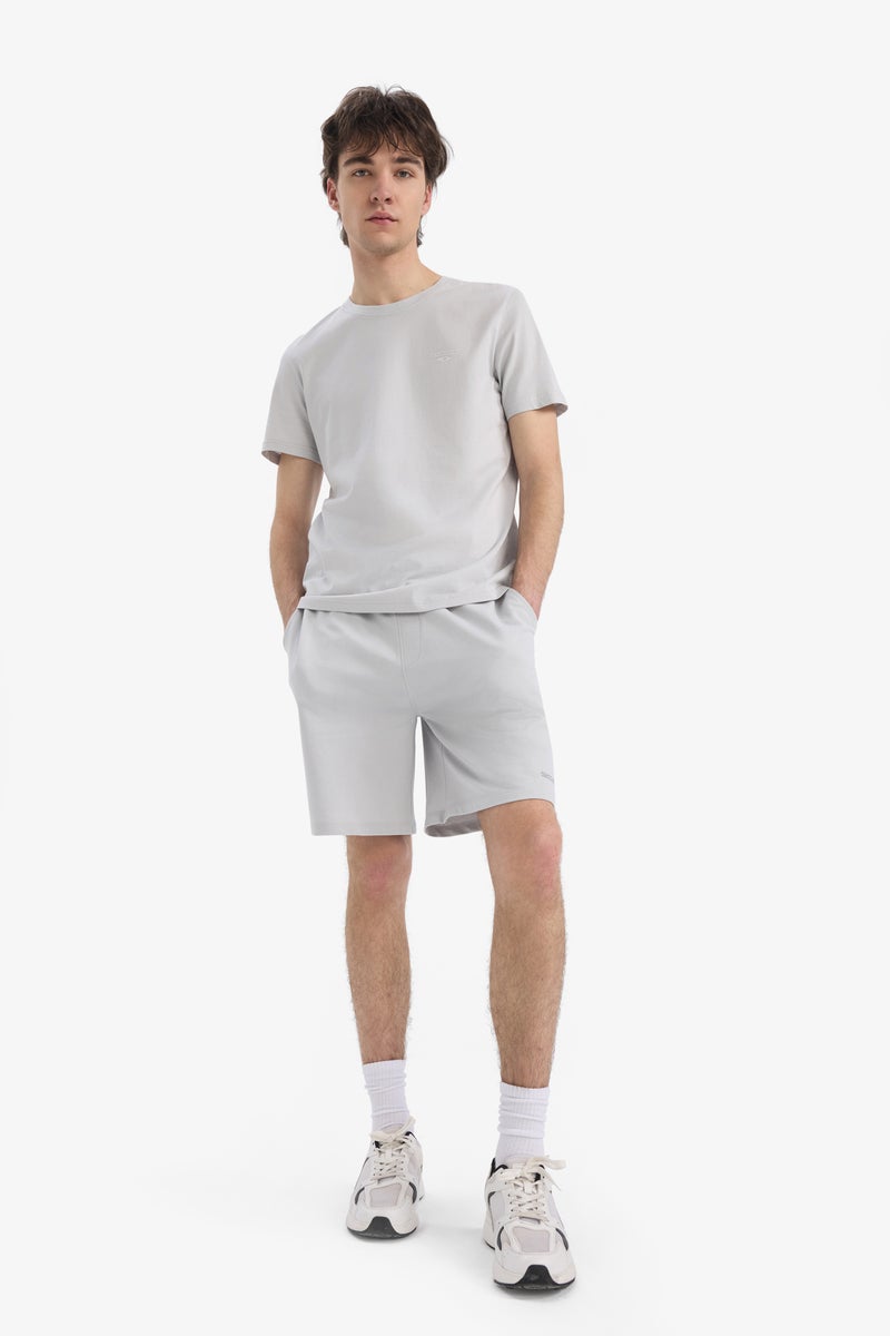 DeFacto Man Slim Fit Crew Neck Printed T Shirt - Image 2