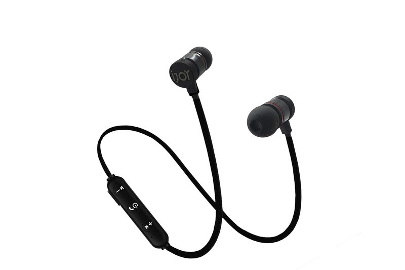 iJoy Bluetooth Wireless Sport Earbuds IPX4 Sweatproof Sport Headphones with Microphone, Noise Cancelling Earphones, Noise Cancelling Headset for Workout, Running, Gym - Image 1