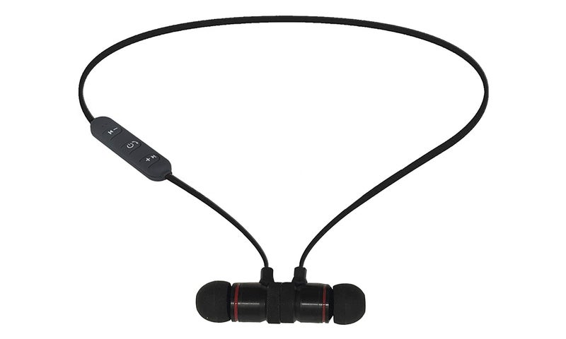 iJoy Bluetooth Wireless Sport Earbuds IPX4 Sweatproof Sport Headphones with Microphone, Noise Cancelling Earphones, Noise Cancelling Headset for Workout, Running, Gym - Image 2