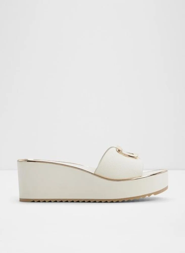 Gem Embellished Flat Sandals