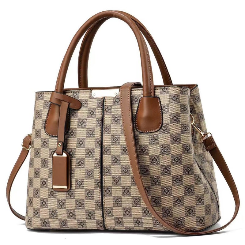 FLYMANN Store Women Handbag with Top Handle | Crossbody Satchel sling bag with adjustable Strap | Retro design ladies bag for daily use - Image 1
