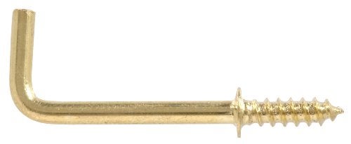 Hillman The Hillman Group 3124 Shoulder Hooks Brass, 1/2-Inch, 30-Pack - Image 2