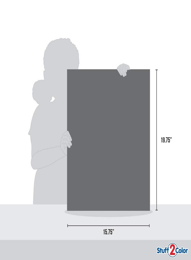 Stuff2Color Unicorn Bridge - Beatiful Fuzzy Velvet Coloring Poster for Kids, Toddlers, and Adults (Arrives Uncolored) - Excellent Arts Crafts Activity, Creative Gift, Sharing Project & More - Image 3